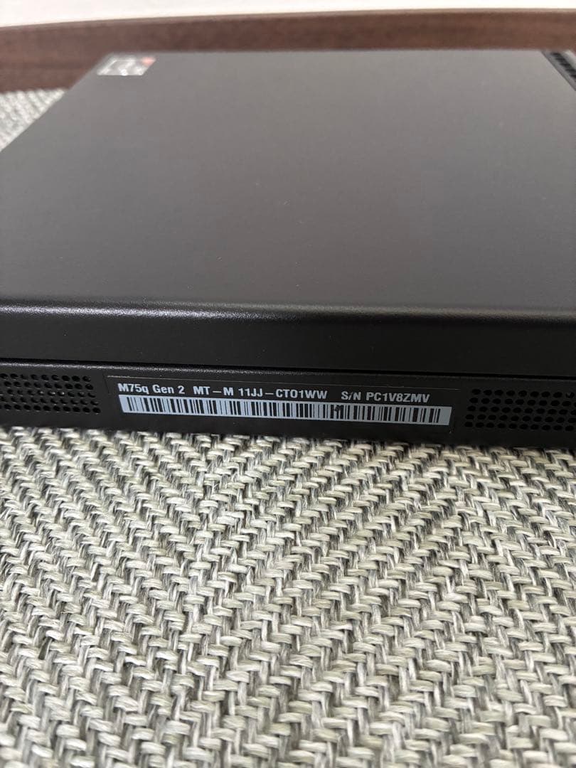 ミニPC Lenovo ThinkCentre M75q Gen2 Tiny PC