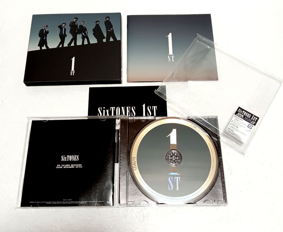SixTONES アルバム 1ST 初回盤A 原石盤 初回盤B 音色盤 通常盤