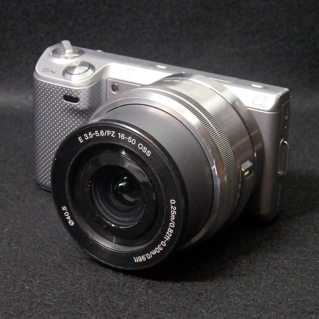 SONY NEX-5N シルバー + E PZ 16-50mm F3.5-5.6