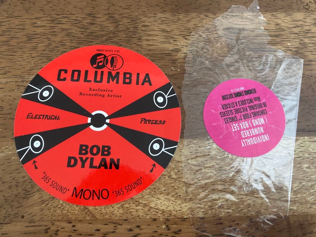 ◾️究極高音質モノシングル限定4枚組ボックス■BOB DYLAN / ボブディラン