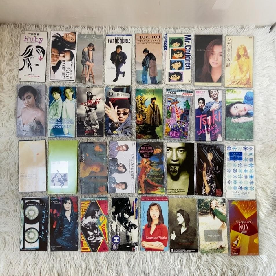 8cmシングルCD 250枚まとめ 邦楽 J-POP ドリカム ミスチルほか