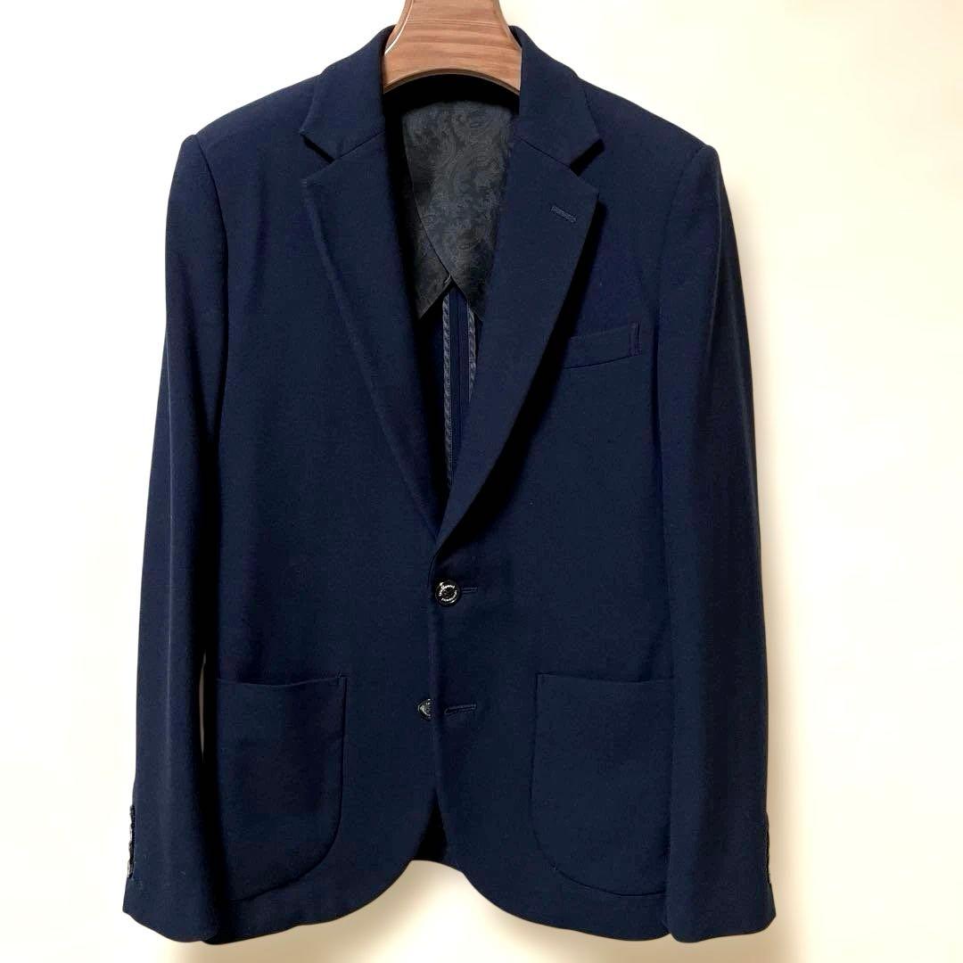 【美品】1piu1uguale3 RIBJACKETMRB054ネイビーサイズⅣ
