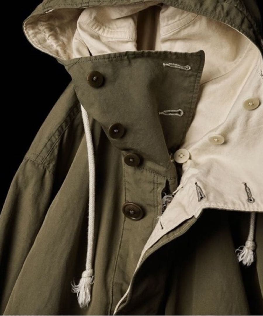 ジャケット・アウター MAATEE&SONS UK VENTILE ARMY COAT