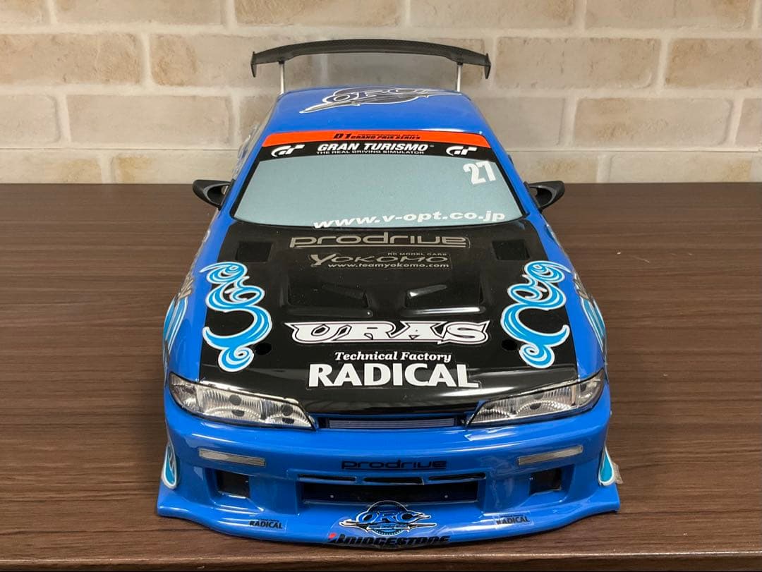 ヨコモ S14 SILVIA シルビア ボディ 未走行 アディクション