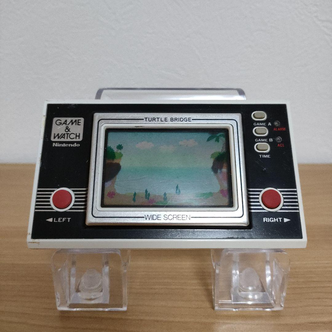 ゲーム＆ウォッチ　タートルブリッジ　任天堂　Nintendo　メンテナンス済み