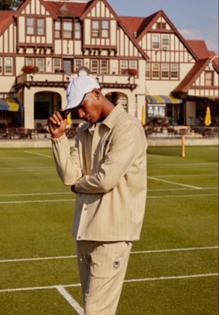 Kith × Wilson コーチジャケット Beige M