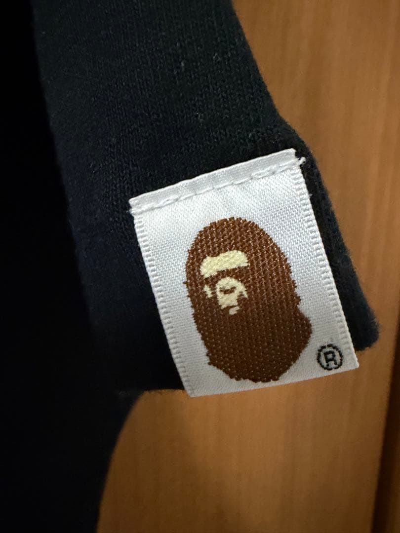 A BATHING APE ブラック Tシャツ Lサイズ