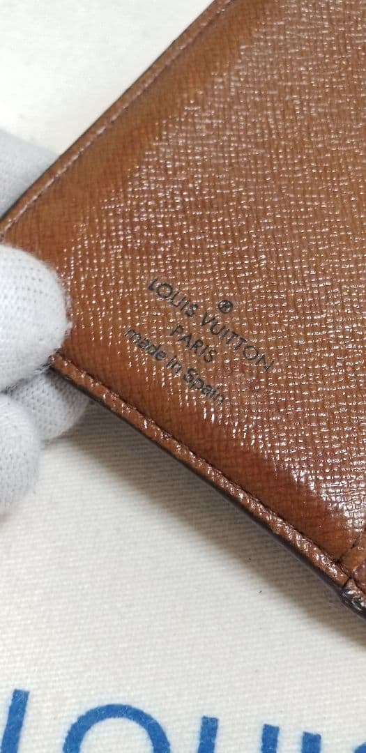 【ペンキ屋さん専用】ルイヴィトン モノグラム 二つ折り財布 がま口 ポルトモネ