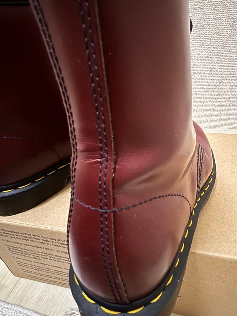 【キャシー塚本】Dr. Martens1460 W チェリーレッドUK 5