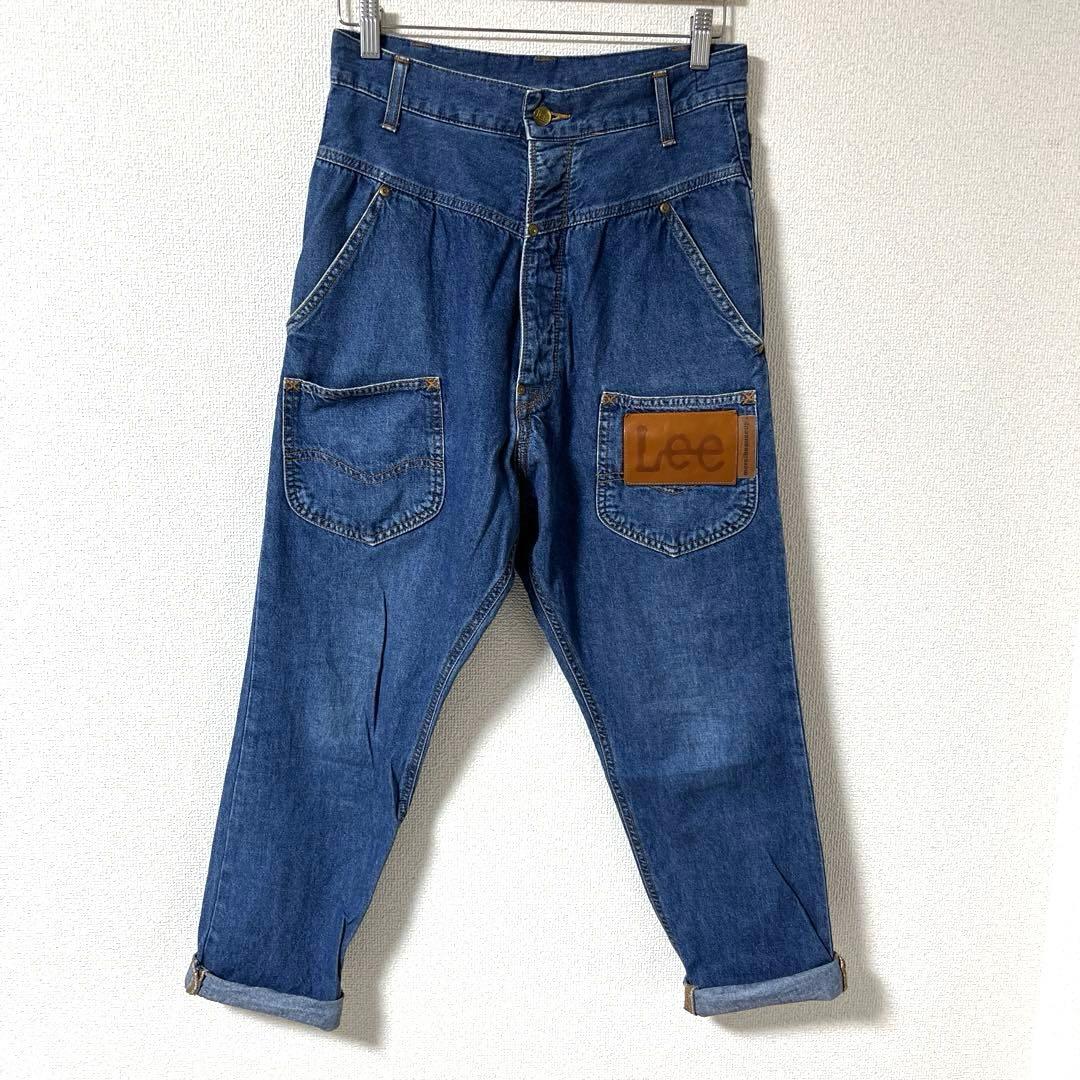 【希少】メルシーボークー×リー コラボ サルエルデニムパンツ うしろまえ仕様M