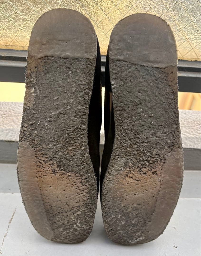 クラークス　ワラビー　wallabee ブラック　28.5
