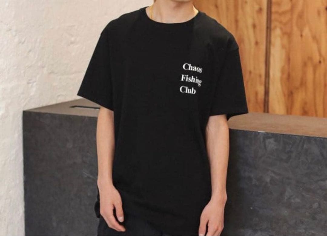 Chaos Fishing Club TシャツBLACK