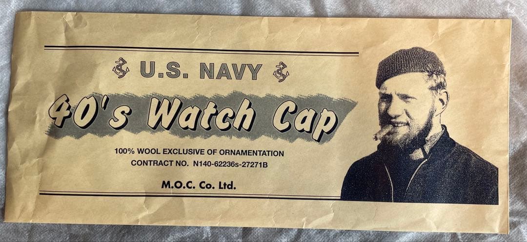 帽子 U.S. NAVY 40s Watch Cap