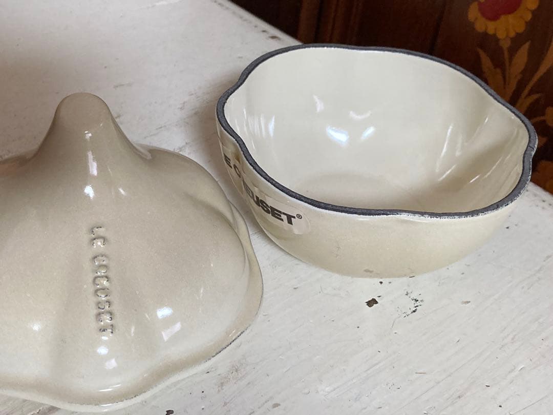 LE CREUSET 【ル・クルーゼ】ガーリック ミニ 鍋 デューン