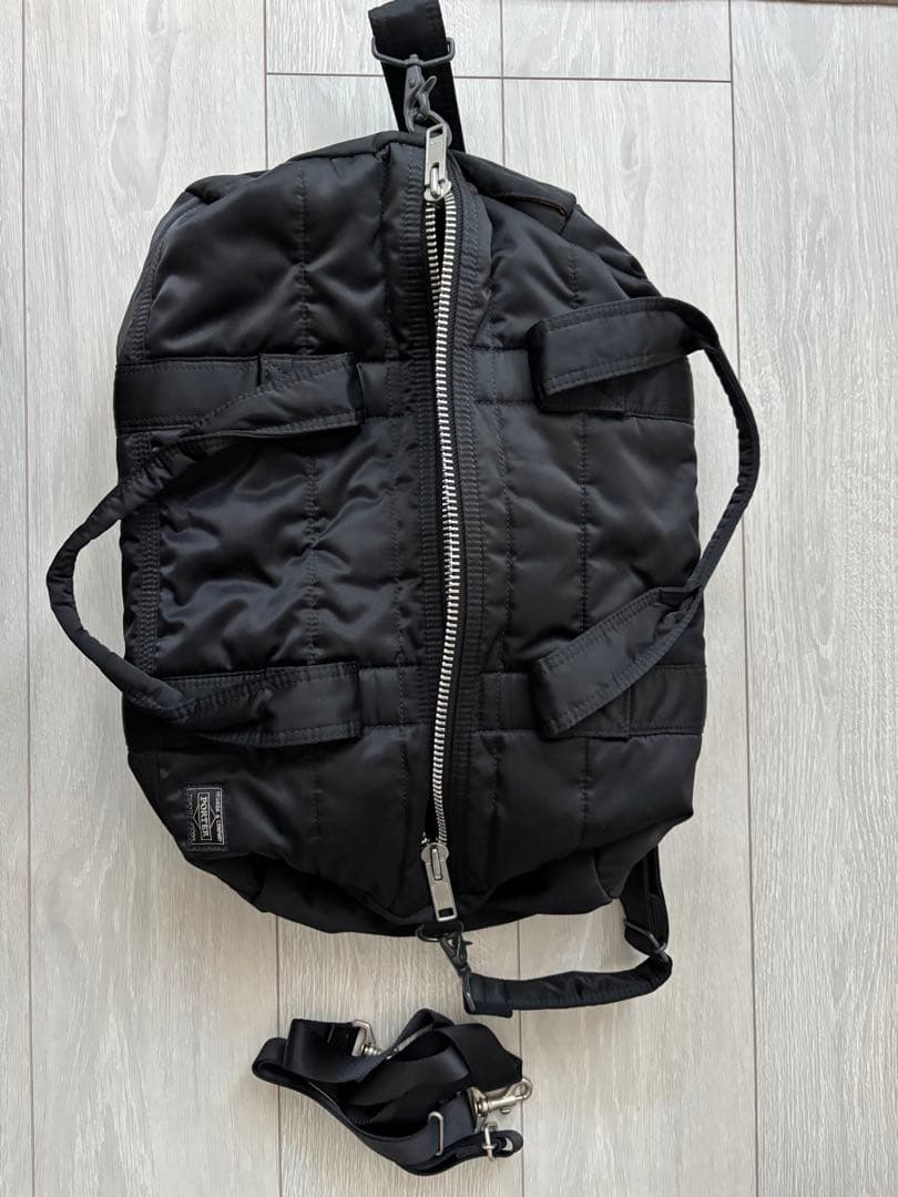【極美品】PORTER タンカー 2WAY ボストンバッグ Sサイズ ブラック
