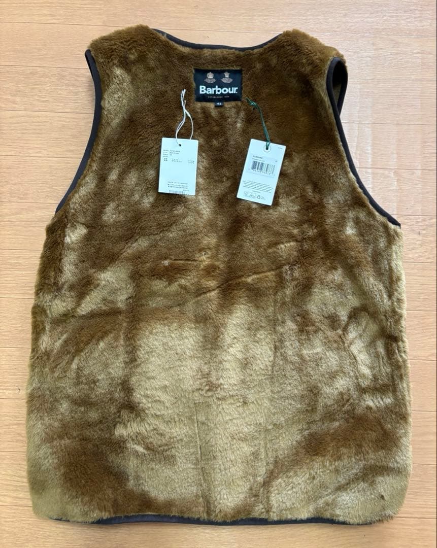 【美品　数回着用】Barbour バブアー　42ファー ライナー ベスト