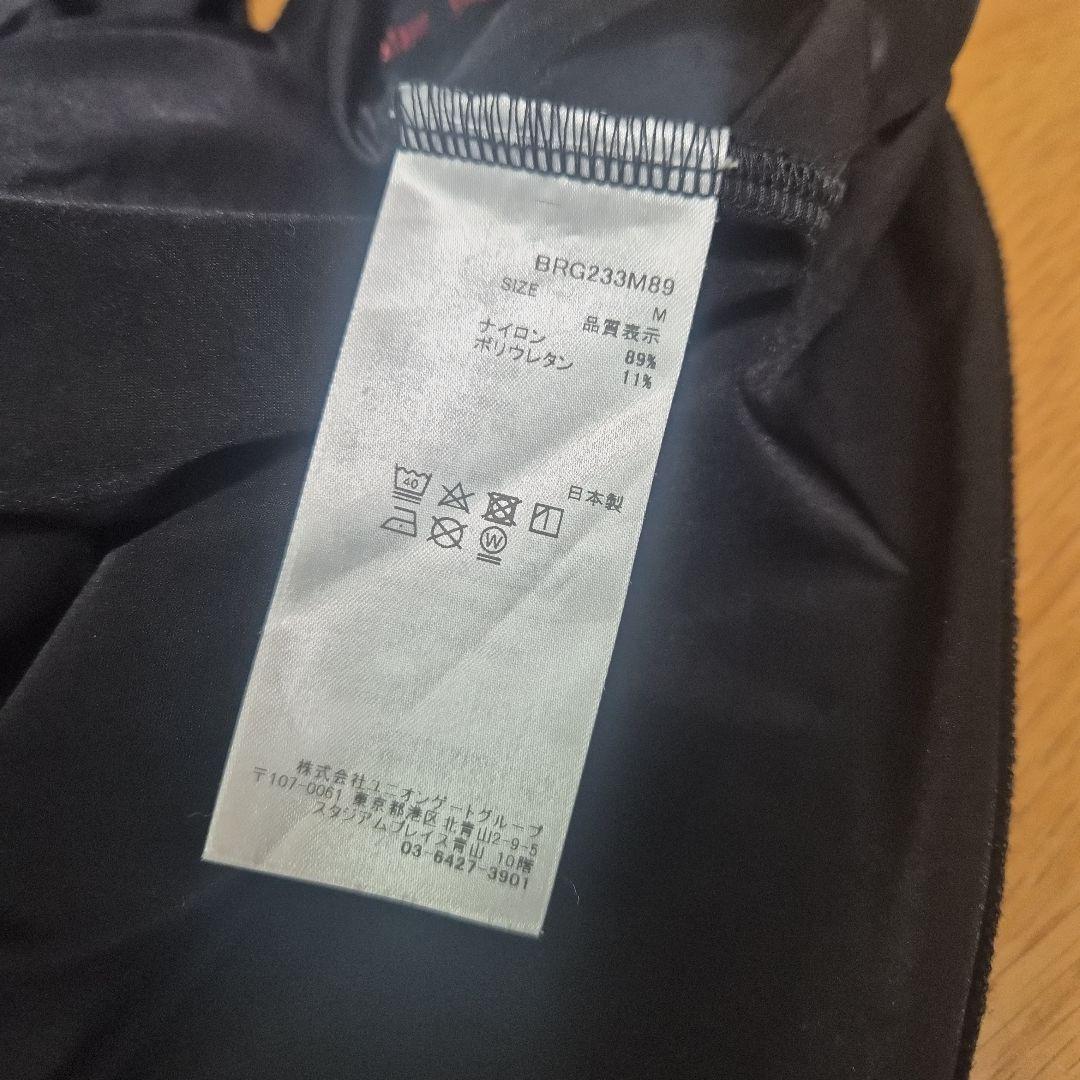 極美品　BRIEFING GOLF ブリーフィングゴルフ モックネックシャツ