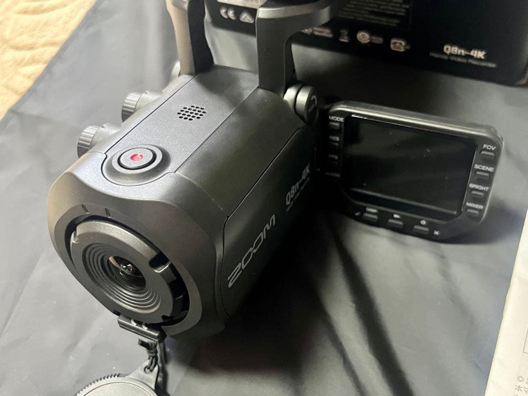 ZOOM Q8n-4K 音声録音特化ビデオカメラ 付属品多数