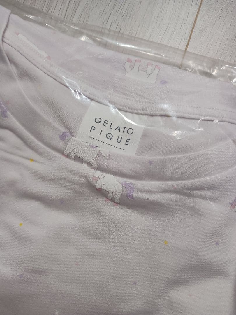 T*i様 GELATO PIQUE 薄紫 動物柄 ルームウェア 福袋　上下セット