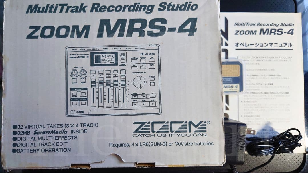 ZOOM MRS-4 マルチトラックレコーダー MTR