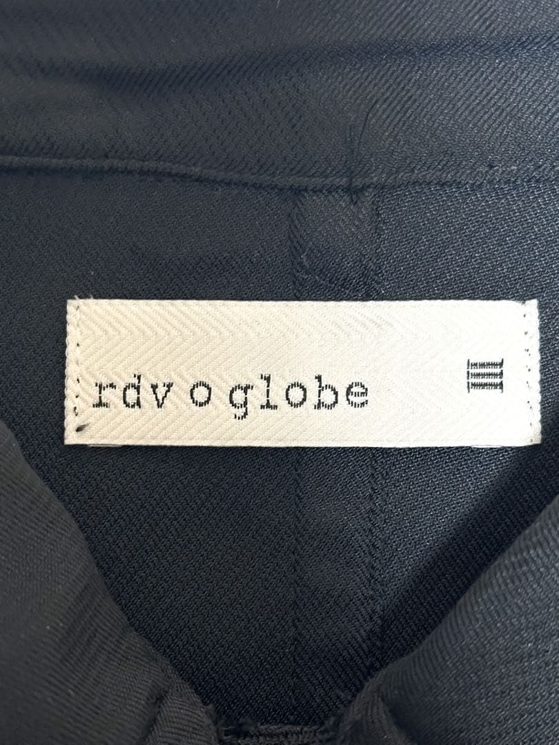 ランデヴーオーグローブrdv o globeジャージ素材フレンチワークジャケット