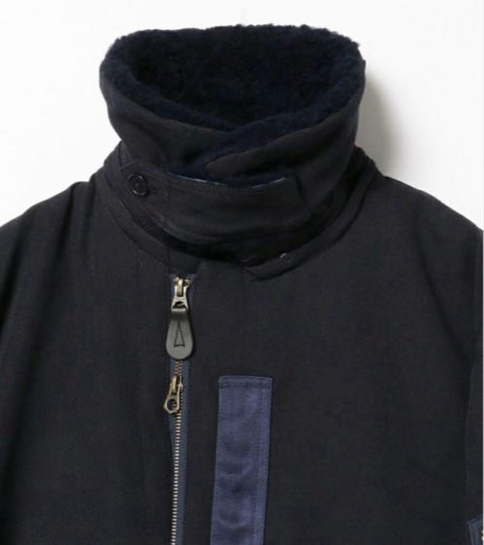 BEAMS PLUS / B-15 ダウン ジャケット NAVY Lサイズ