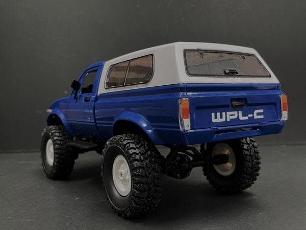 技術基準適合証明済 WPL C-24 1/16 ピックアップトラック 青