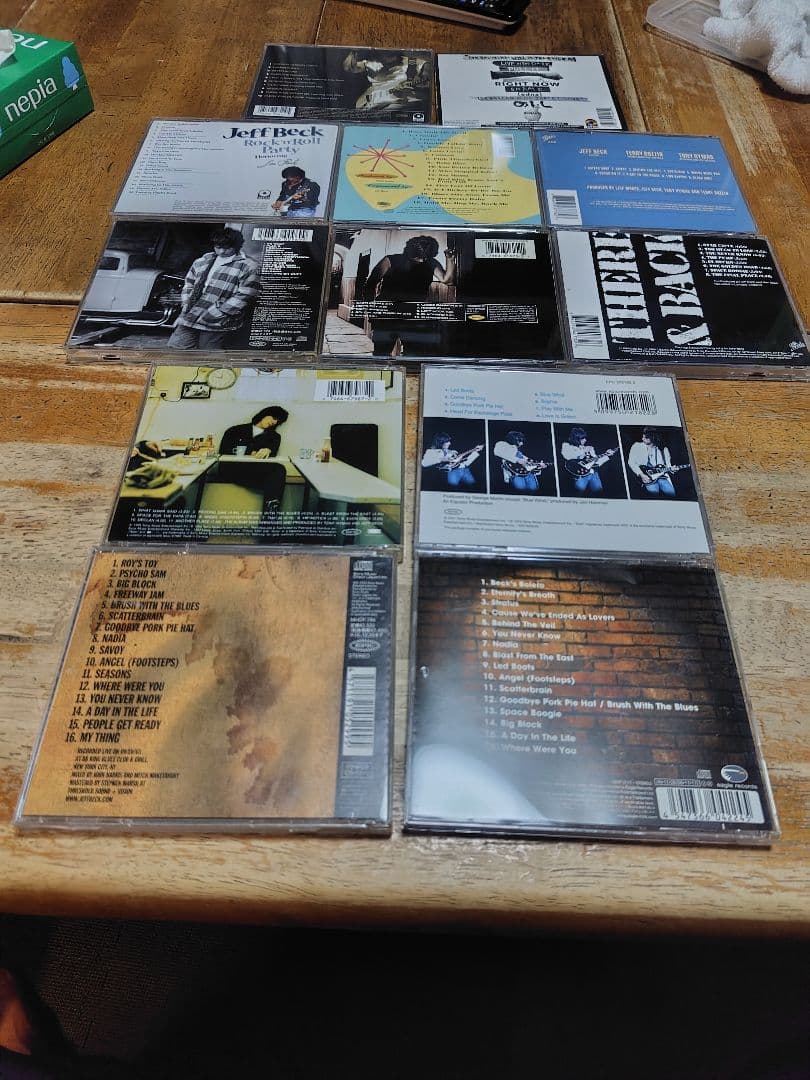 【良品】Jeff Beck CD12枚セット