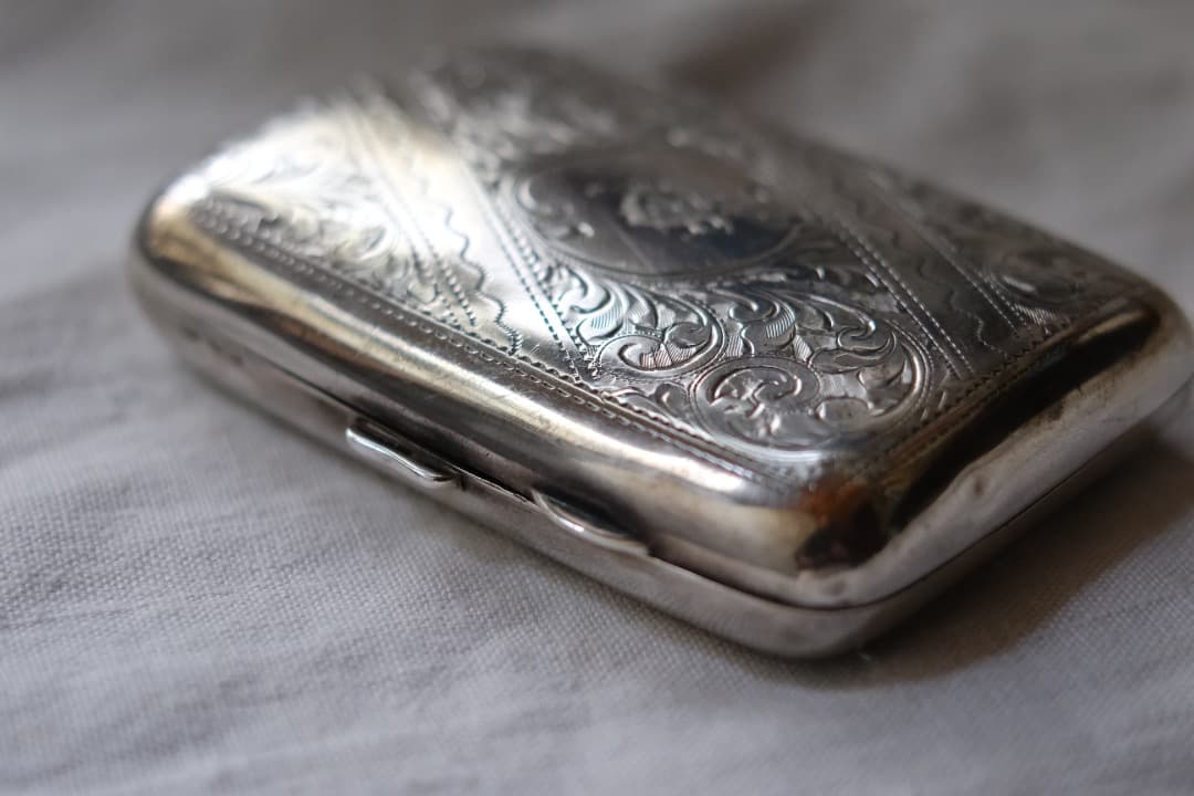 1911年｜イギリス｜Silver 925｜シガレットケース