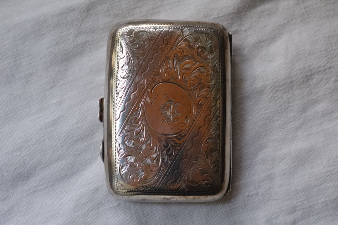 1911年｜イギリス｜Silver 925｜シガレットケース