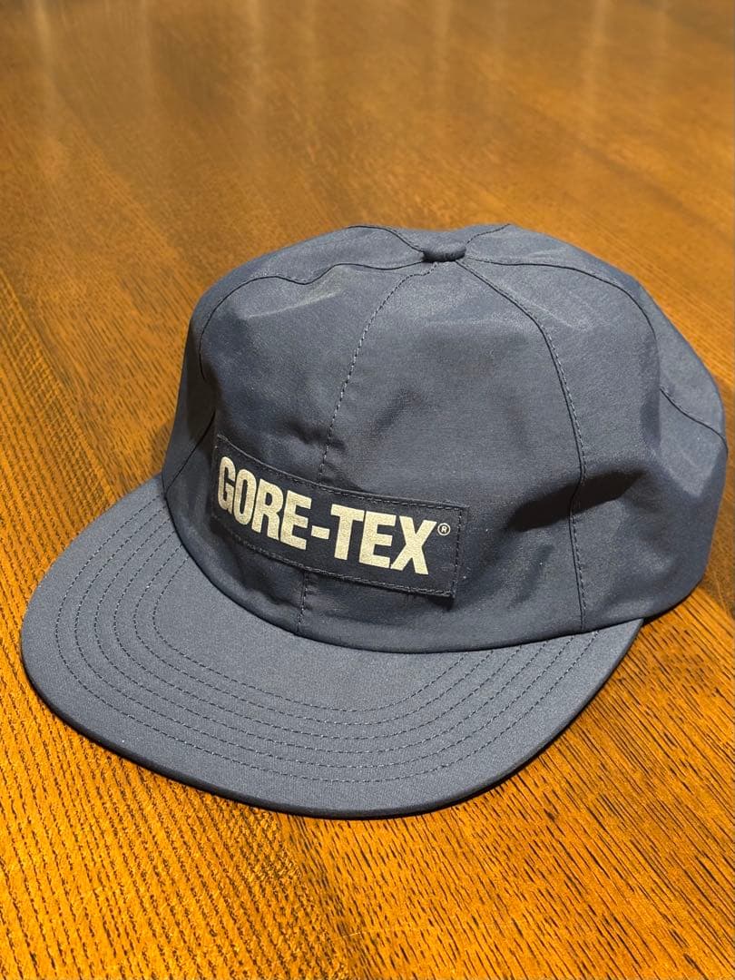 H*U様 Supreme GORE-TEX 6-Panel ネイビーキャップ