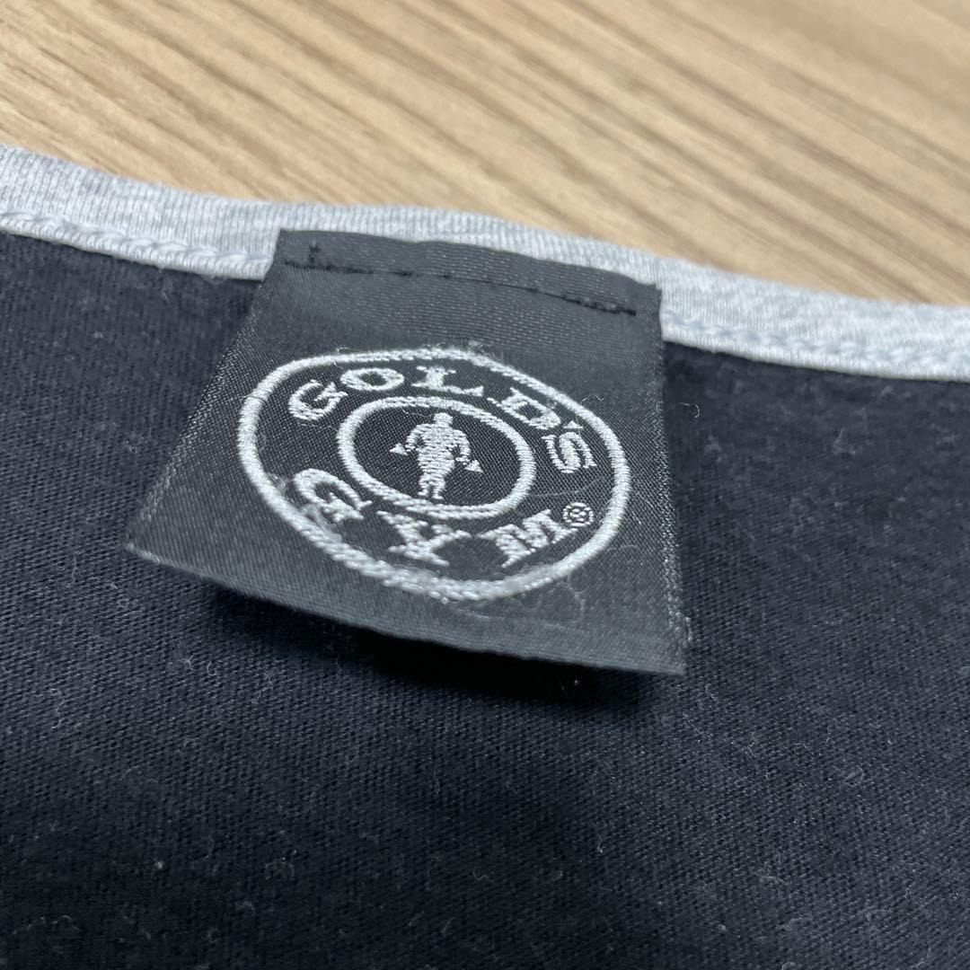 GOLD'S GYM ブラックタンクトップ