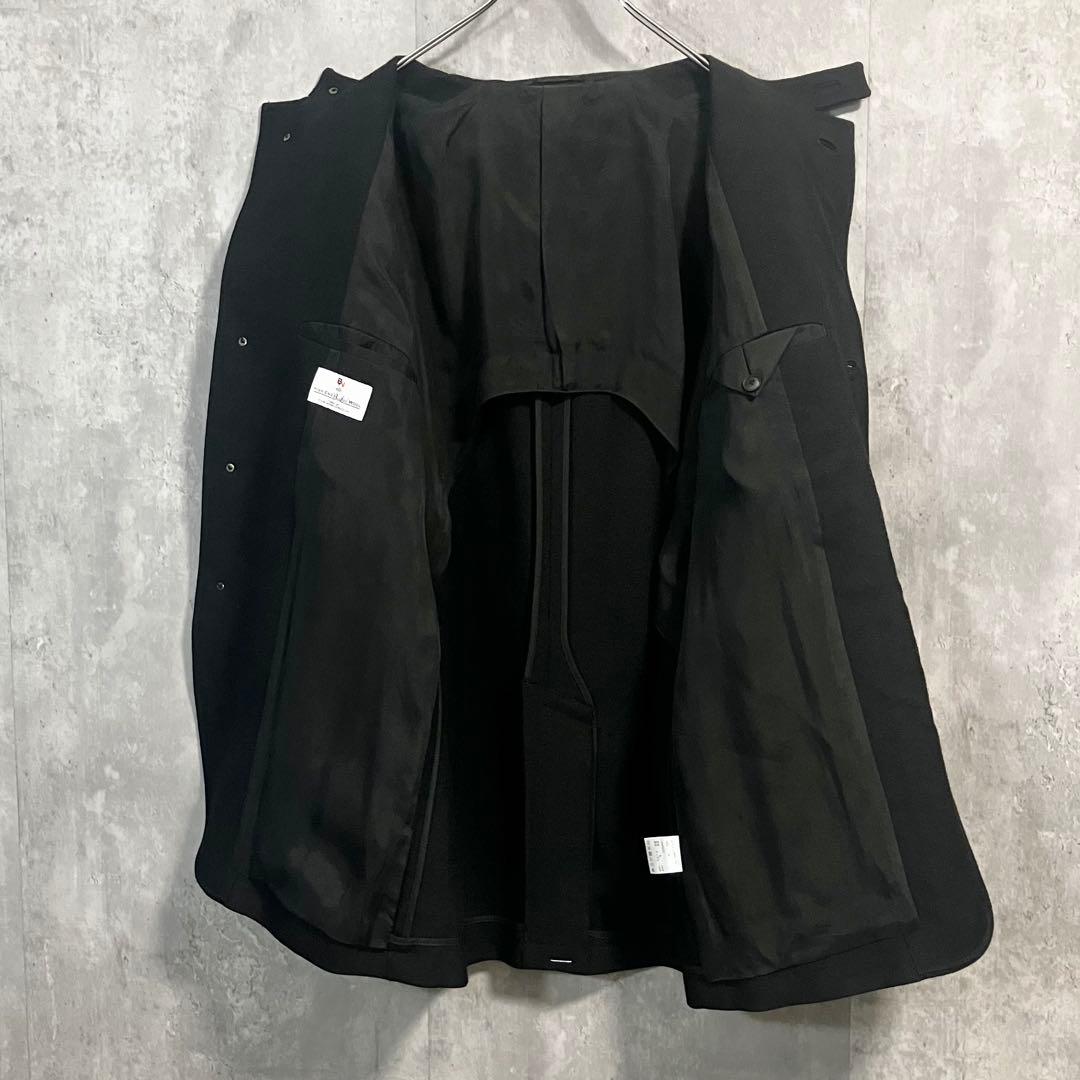 【新品】MBハイエンド尾州 近江晒ウール フォレスティエールジャケットSブラック