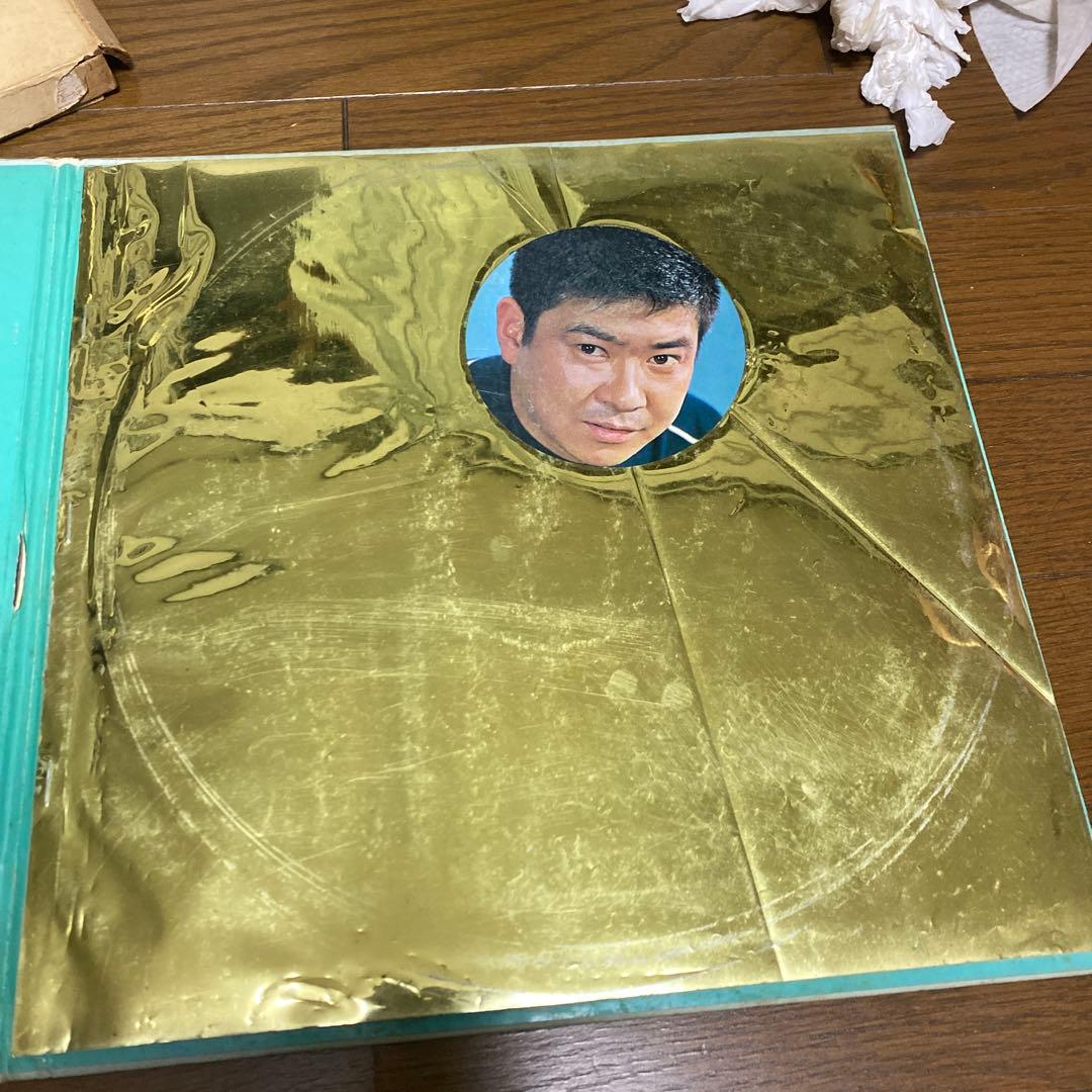 【2枚組】石原裕次郎 ヒット全集 魅惑の歌声 レコード テイチク レア