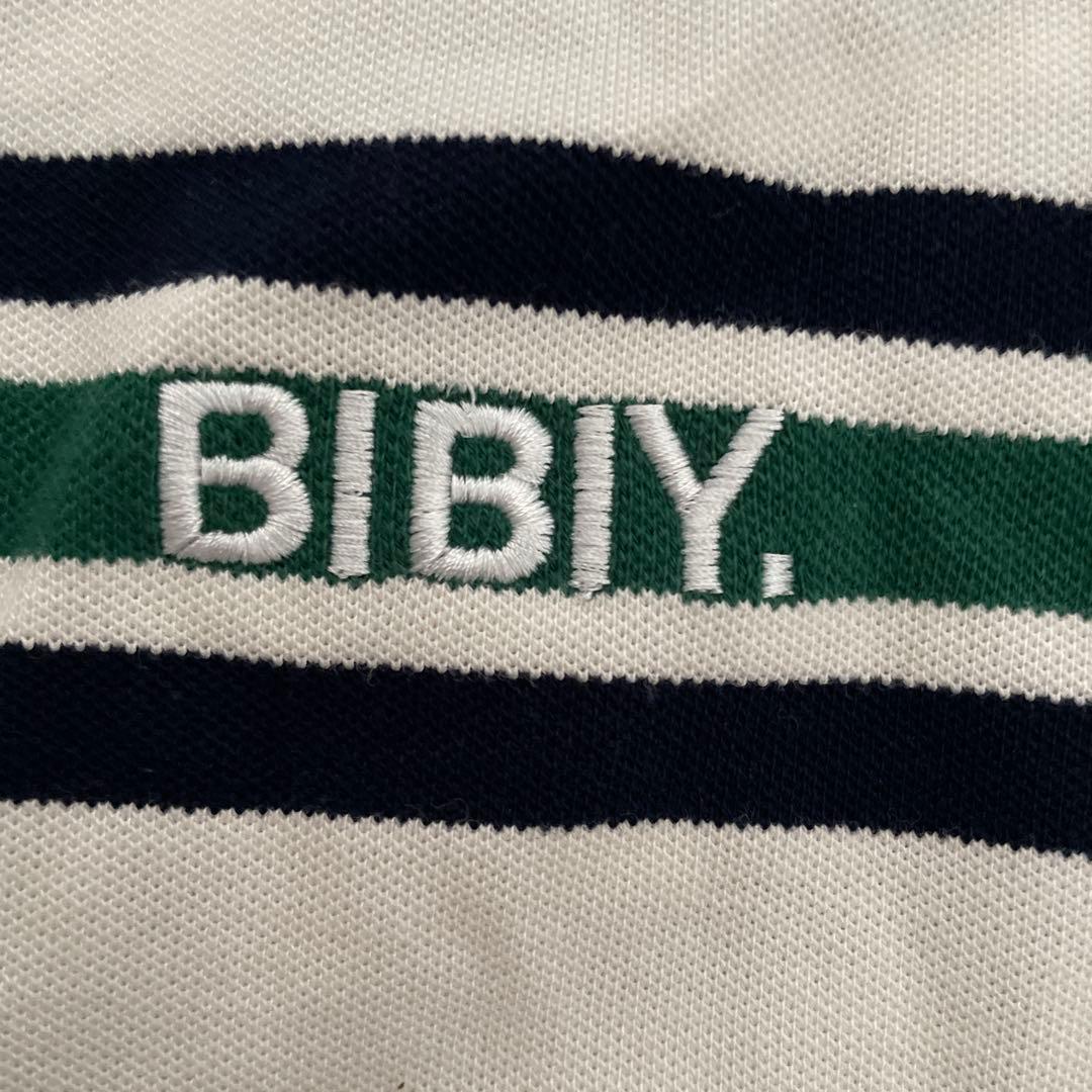 Bibiy. ストライプフリルTシャツ