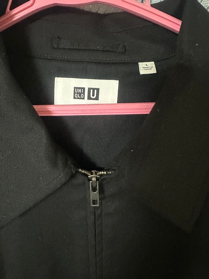 311-442173 UNIQLO U 21AW ジップアップブルゾン L