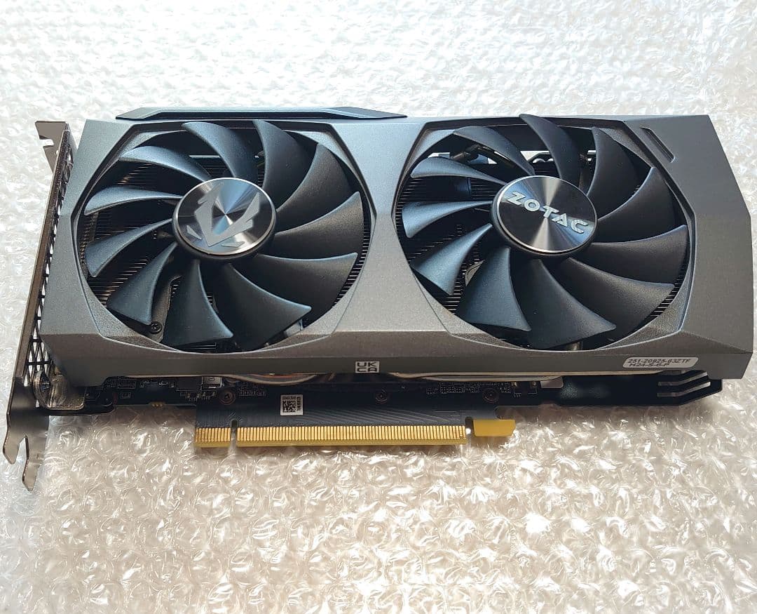 ZOTAC製 GeForce RTX 3060Ti 8GB OC LHR 完動品