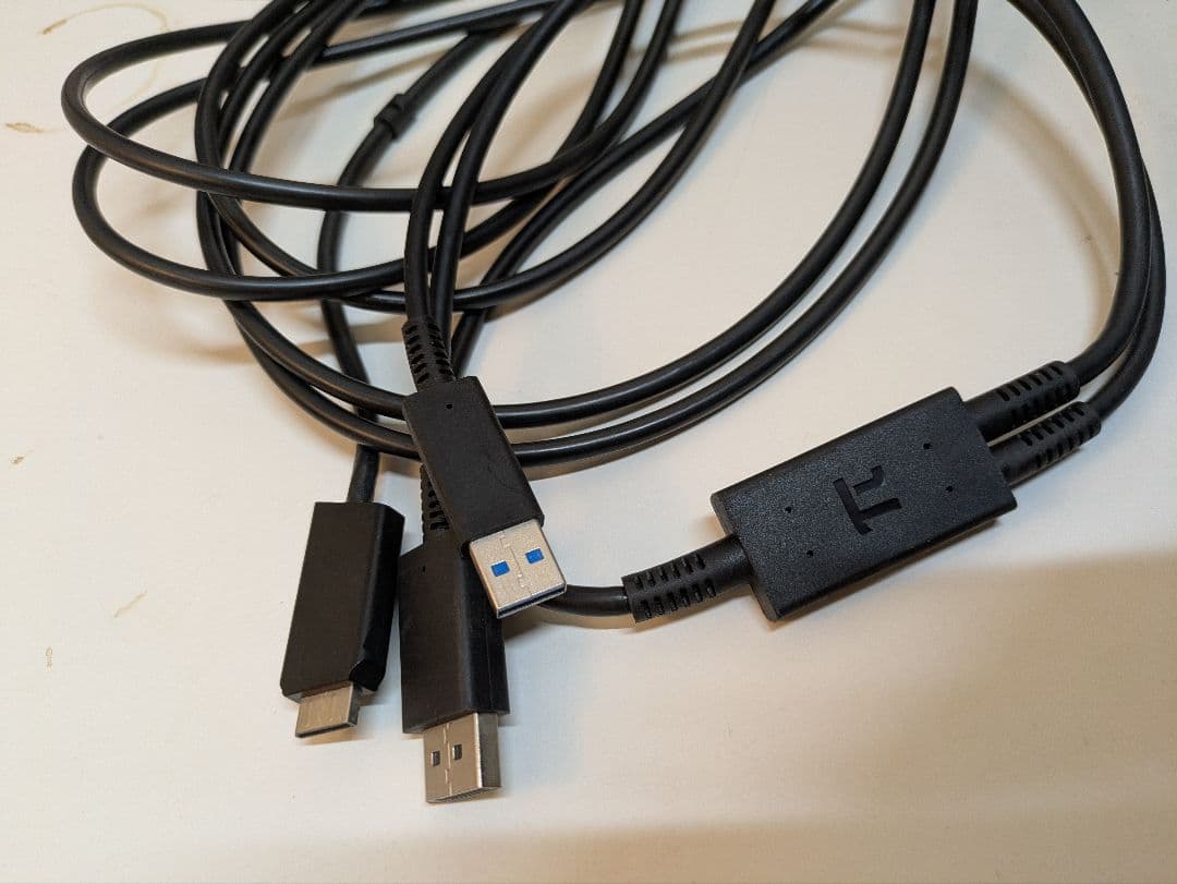 ​【希少】Pimax 5K Super用 純正光ケーブルOpticalCable