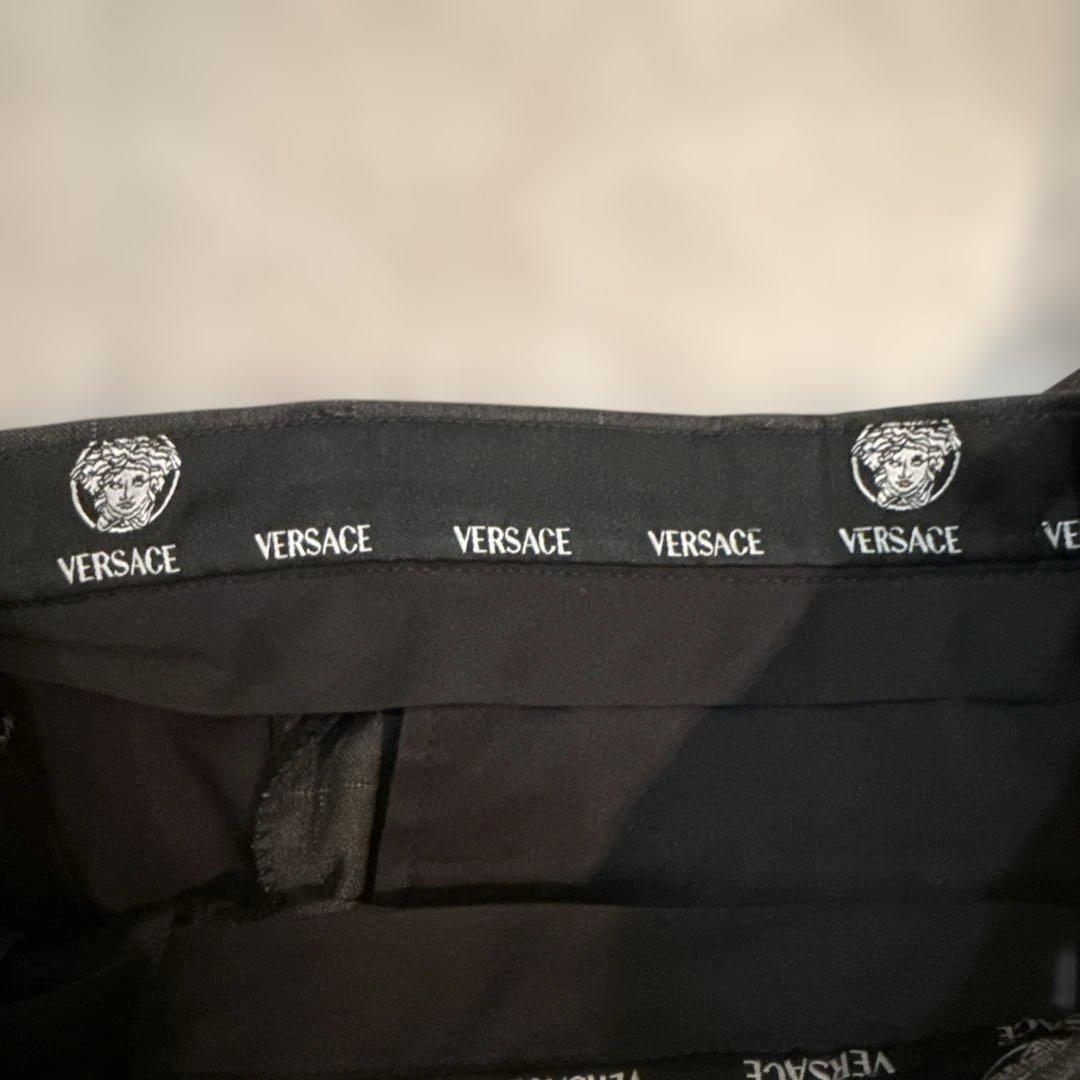 GIANNI VERSACE ヴェルサーチ スーツ セットアップ グレー
