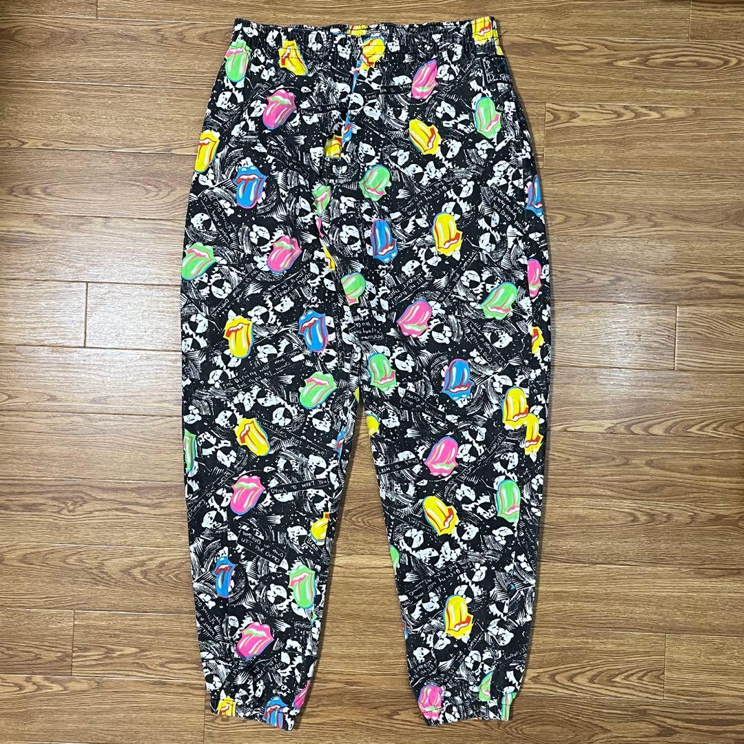 モ*ク様 レア ローリングストーンズ ビーチパンツ XL USA製 80s フル