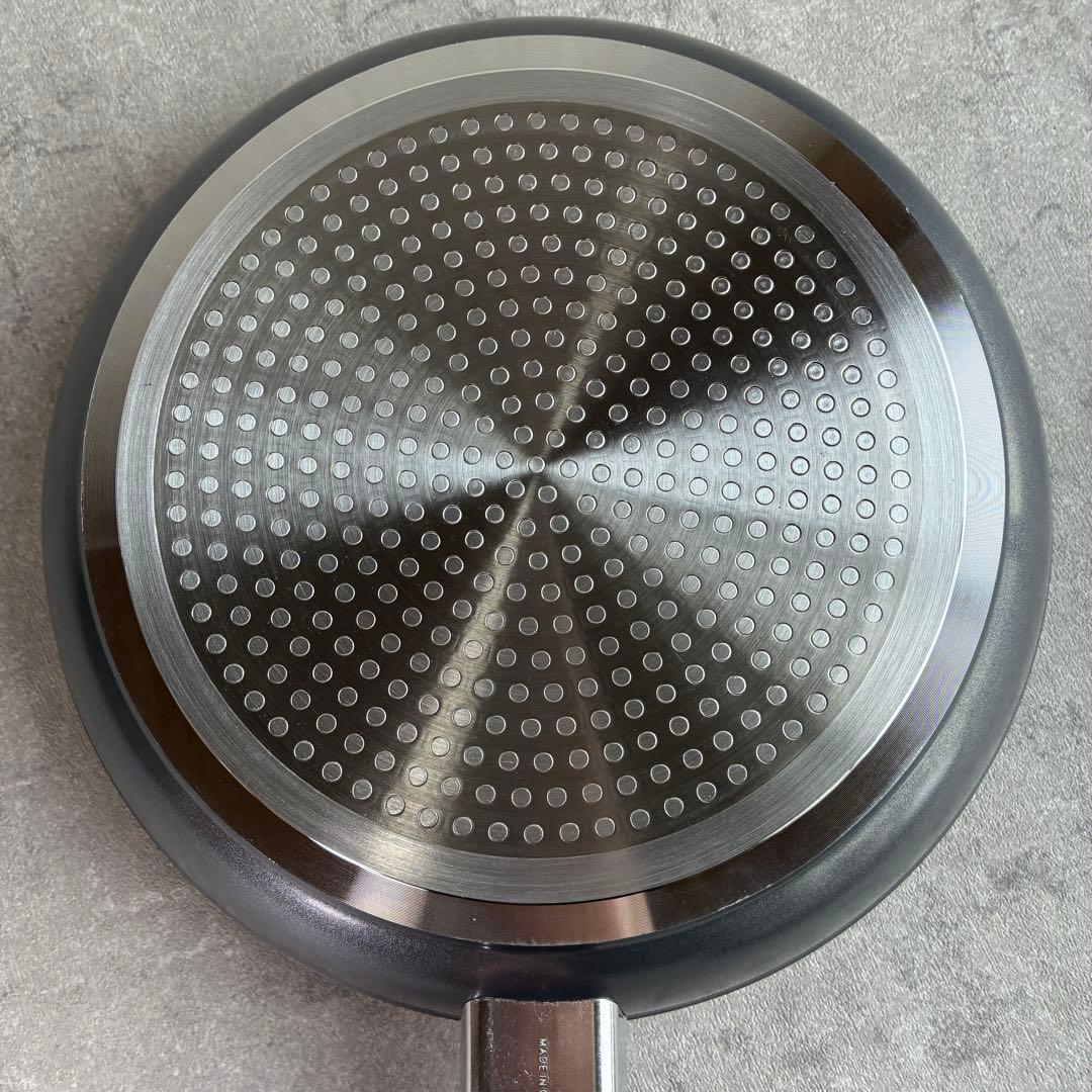 【未使用】フレーバーストーン 24cm （ディープ・ソテー）ガラス蓋　３点