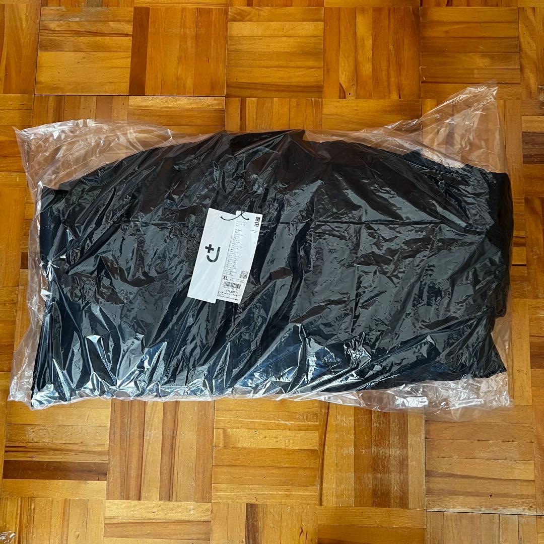 UNIQLO +J ハイブリッドダウンオーバーサイズMA-1 ブラック XL 黒