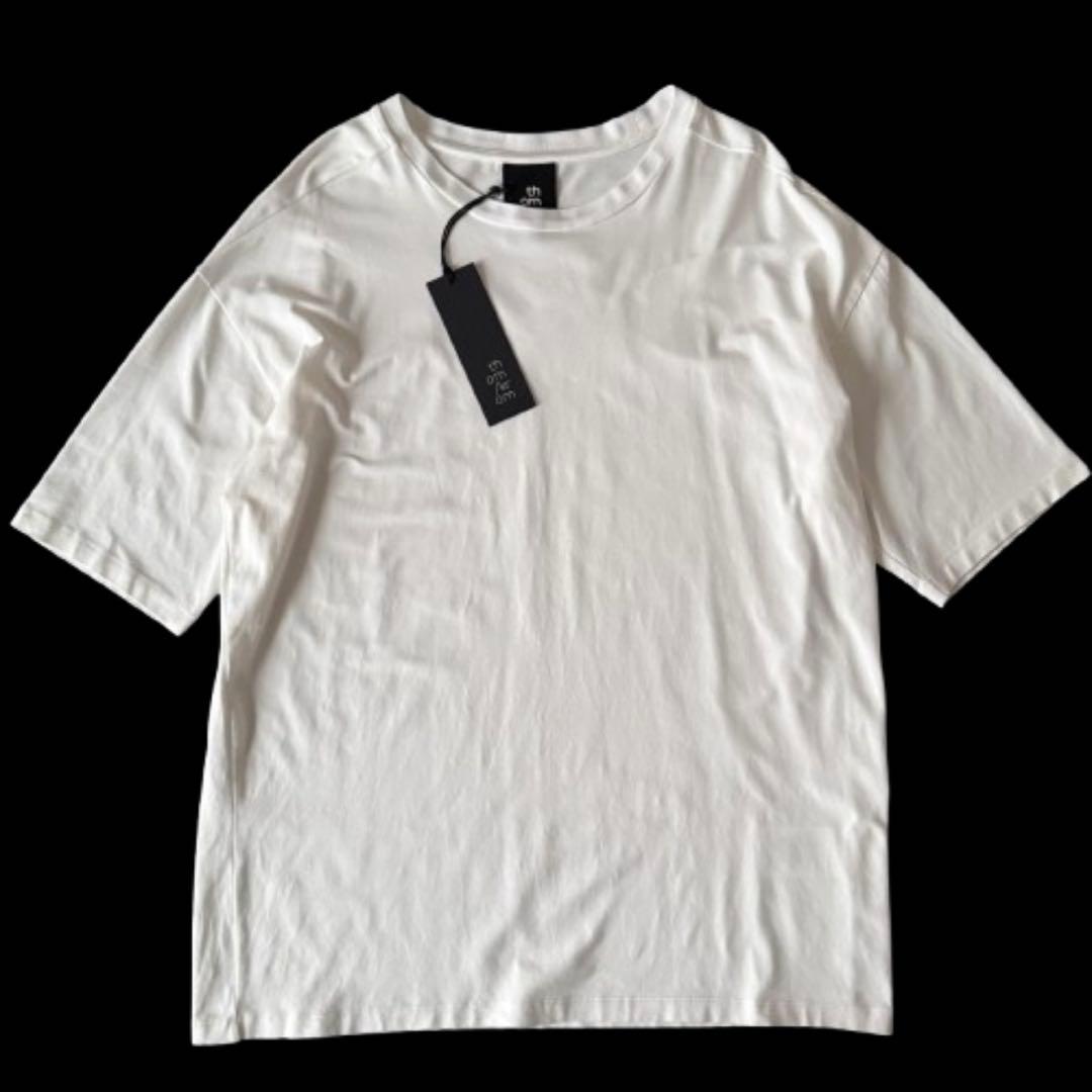 thom krom トム クロム Tシャツ 白 M RUNDHOLZ