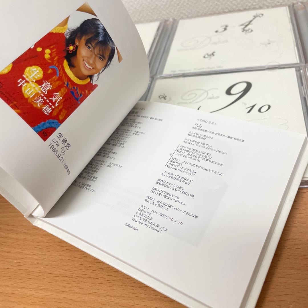 A*L様 初回限定生産品　中山美穂 / Complete SINGLES BOX
