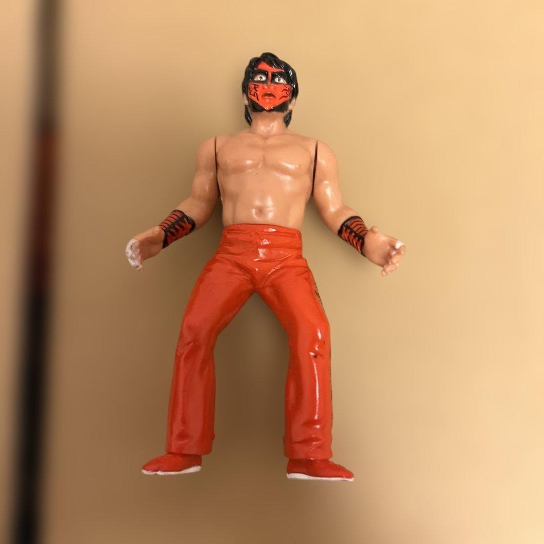 服部レフリー　グレートムタ　江頭2:50 レスラー フィギュア 3体セット　レア