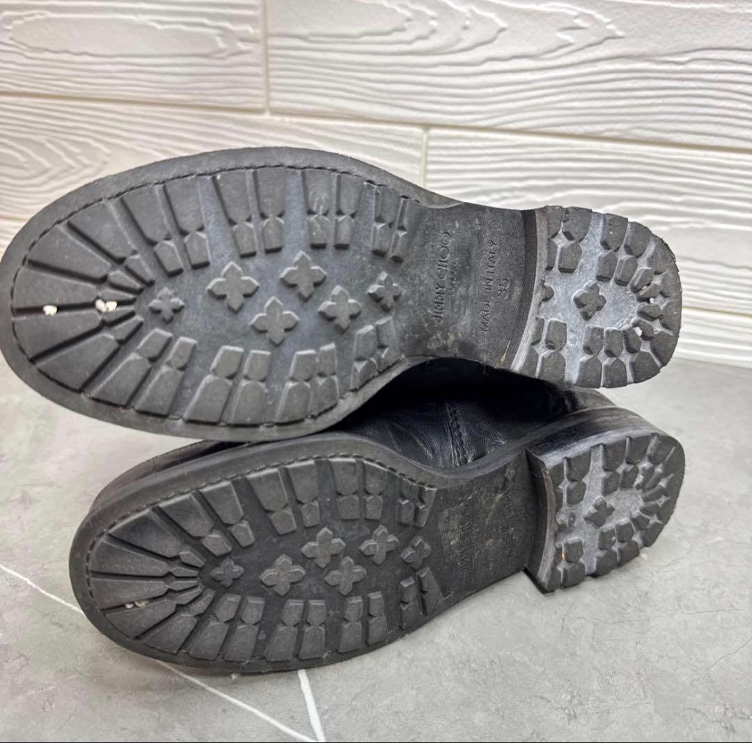 週末限定セール ジミーチュウJIMMY CHOO レザーブーツ