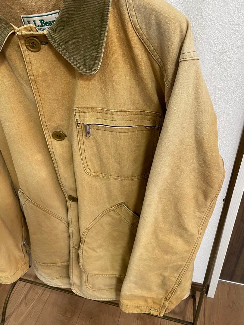 L.L.Bean ハンティングジャケット　ダック　46 USA製　70s80s