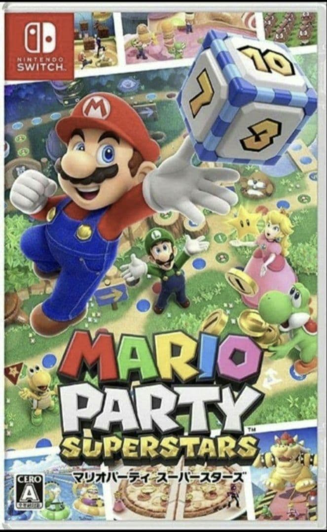 新品・未開封　マリオパーティ スーパースターズ 初回特典タオル付 Switch