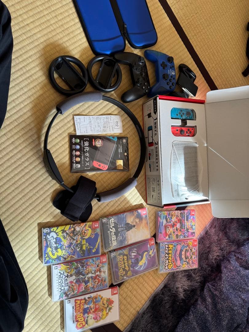 Nintendo switchセット売り　人気ソフト　周辺機器付き