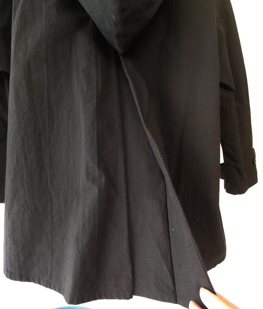 evam eva フーデット　ショートコート